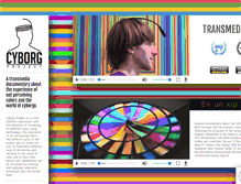 Tablet Screenshot of cyborgproject.com